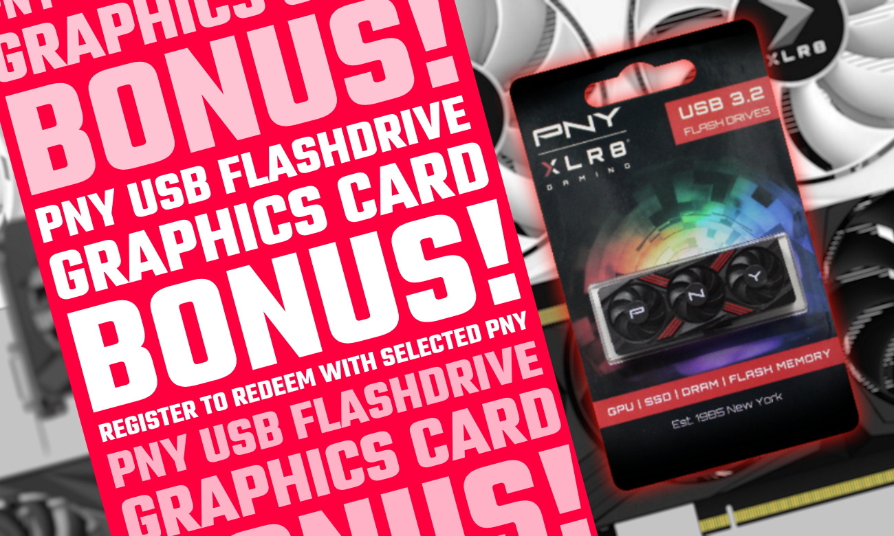Picture of PNY Graphics Card USB Flash Drive BONUS at PB Tech